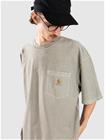 Carhartt WIP Loose Pocket T-paita shady green / garment dyed Miehet