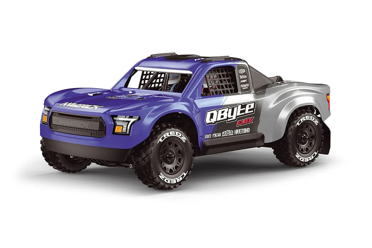 Maverick - SC Flux 1/12th SC Truck - Blue (151200)