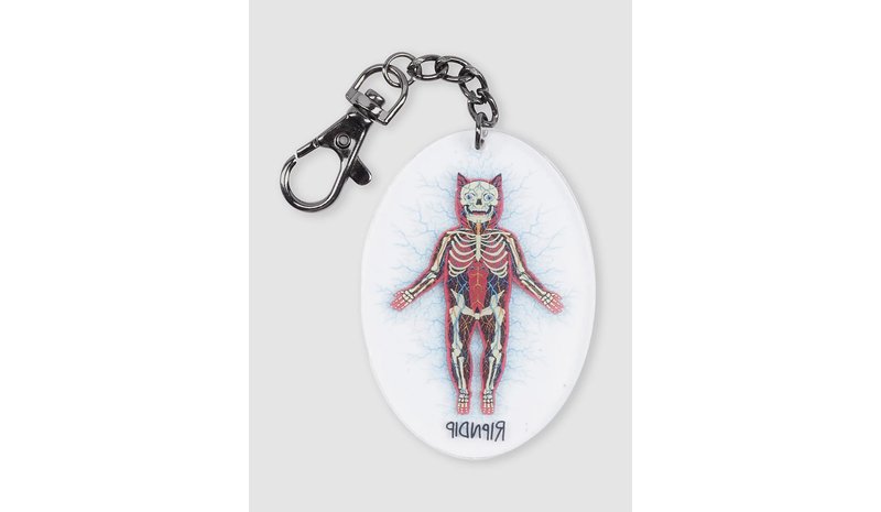 RIPNDIP Nervous System Keychain clear