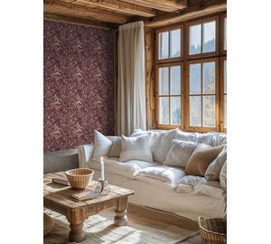 Mattias Dark Red - 1102601-05 Tapetti