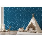 Sanna Dark Blue - 1097901-05 Tapetti