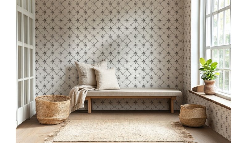 Torslanda Grey - 1061901-04 Tapetti