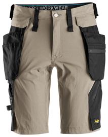 Snickers Workwear 6108-2004 Työshortsit khaki/musta 58