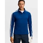 J. Lindeberg Keaton Quarter Zip Mid Layer - Blue - XXL