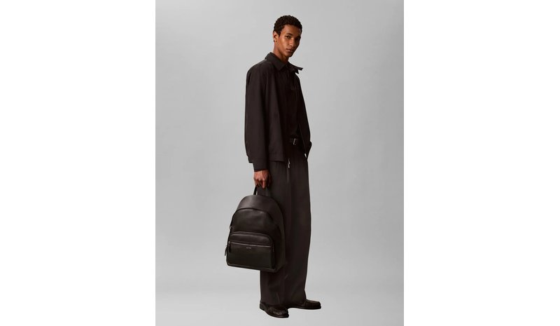 Calvin Klein Perforated Backpack - Black - ONE SIZE