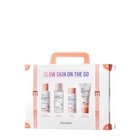 Hanskin Glow Skin On The Go Kasvojenhoitosetti 1 kpl
