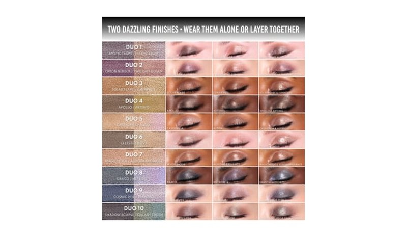 Danessa Myricks Beauty Colorfix Stix Duo Luomiväri 3 g 10 Crush/Shadow Eclipse – kuva 1/8