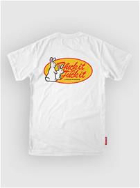 Loose Riders Huck It Bunnies Tech Tee white Miehet