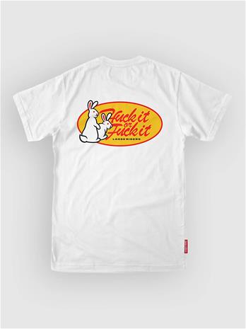 Loose Riders Huck It Bunnies Tech Tee white Miehet