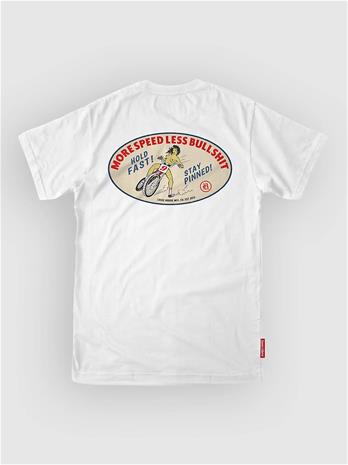Loose Riders More Speed Tech Tee white Miehet