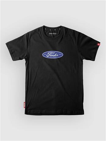 Loose Riders Zero Fucks Tech Tee black Miehet
