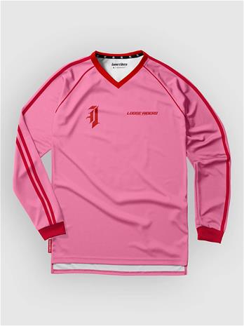 Loose Riders Base 1 Long Sleeve Jersey pink Miehet