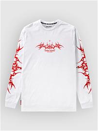 Loose Riders Tribe Long Sleeve Tech Tee white Miehet
