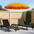 vidaXL Puutarhavarjo 207 cm 170T polyesteri Oranssi