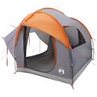 vidaXL Auto Teltta katolla Harmaa ja oranssi 239 x 210 x 210 cm