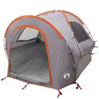 vidaXL Auto Teltta katolla Harmaa ja oranssi 200 x 170 x 170 cm