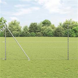 vidaXL Langoitettu este piikeillä 100 x 1,6 m (L x K)