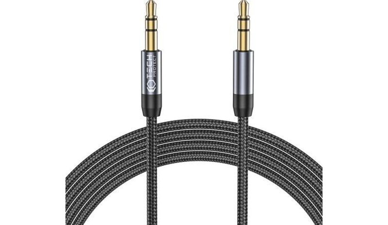 Tech-Protect UltraBoost Mini Jack 3.5mm / 3.5mm Mini Jack 1.5m Cable - Black
