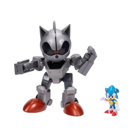 Sonic The Hedgehog Figuurisetti + Mecha Sonic – kuva 3/3