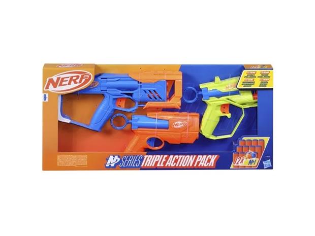 NERF N-Series Triple Action Pack