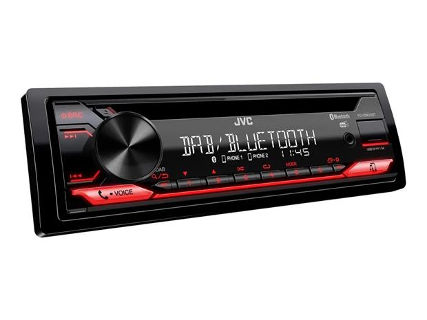 JVC KD-DB622BT 1-DIN Car Stereo Bluetooth CD DAB+