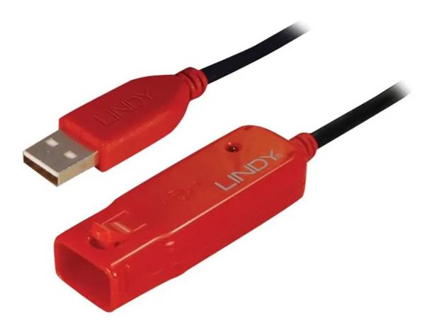 Lindy USB 2.0 Active Extension Cable Pro