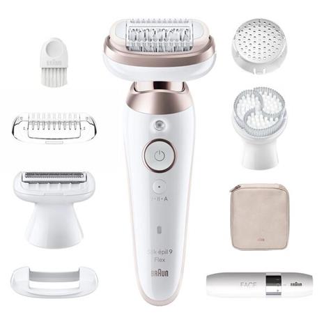 Braun Silk-épil 9 Flex 9-360 3D, epilaattori-ihonhoitolaite