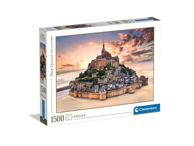 Clementoni The Mont Saint-Michel Risin 1500p palapeli