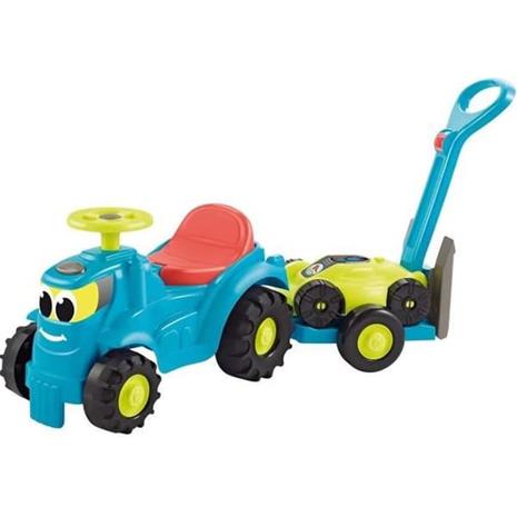 Ecoiffier Tractor with Trailer and Lawn Mower, Ulkolelut