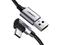 UGREEN Angled USB-C To USB-A Data Cable Black 1M – kuva 5