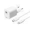 DELTACO USBC-AC141, USB-C, Lightning, 3A – kuva 1