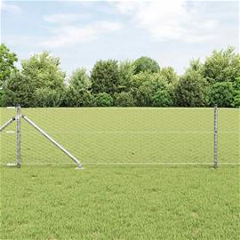 vidaXL Langoitettu este piikeillä 100 x 0,6 m (L x K)