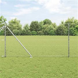 vidaXL Langoitettu este piikeillä 25 x 1,2 m (L x K)