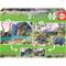 Educa Educa 2X100 Dino World - Multi/patterned - ONE SIZE – kuva 2