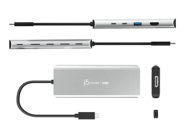 USB4 DUAL 4K MULTI-PORT HUB – kuva 7/8