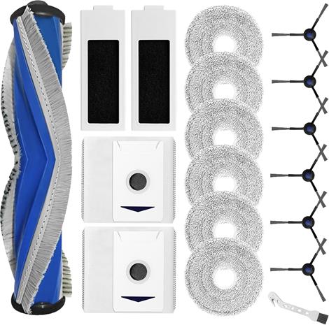 Ecovacs Deebot T30 Pro OMNI -varaosasarja - 18 osaa