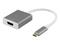 Deltaco USB-C HDMI -adapteri, Harmaa – kuva 7