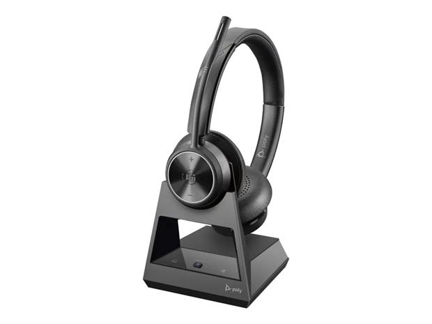 HP Poly Savi 7320 Stereo MS DECT (8Y9B9AA), Bluetooth-kuulokemikrofoni