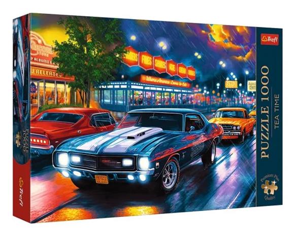 Trefl-palapeli Tea Time: Night Drive, 1000 palaa, Premium Plus