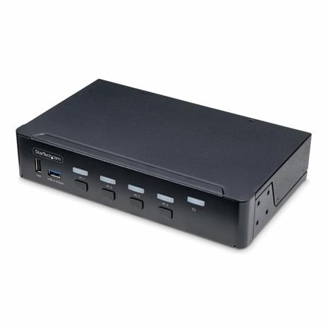 StarTech.com 4-Port DisplayPort KVM Switch 4K 60Hz TAA