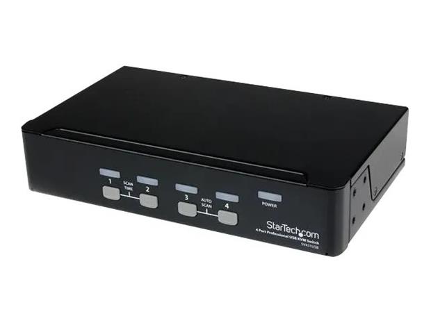 StarTech SV431USB 4-Port VGA USB KVM Switch with Hub