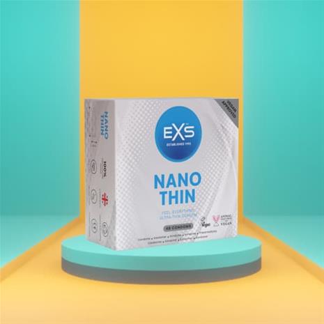 EXS Condoms Air Thin Todella Ohuet Kondomit 48 kpl