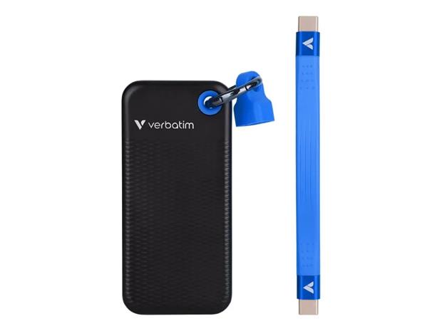 Verbatim Pocket SSD 2TB USB 3.2 Gen 2 Rugged External SSD