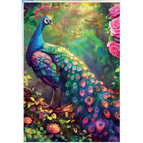 Educa - 1000 pcs, Peacock Garden (80-20262) – kuva 2/3
