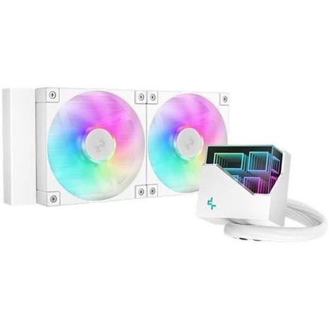 DeepCool LT240 WH ARGB - CPU Vesijäähdytys – kuva 4/5