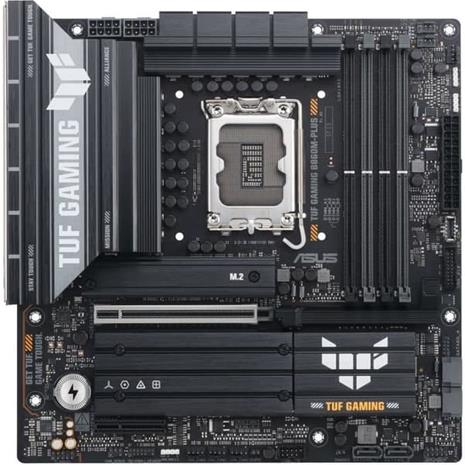 ASUS TUF GAMING B860M-PLUS Emolevy - Intel B860 - Intel LGA1851 socket - DDR5 RAM - Micro-ATX
