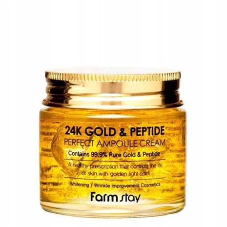 Farmstay 24K Gold & Peptide Perfect Ampoule Cream - 80 ml