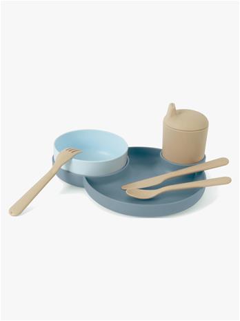Dantoy - Tiny Dinner Set blue in foil (6080)