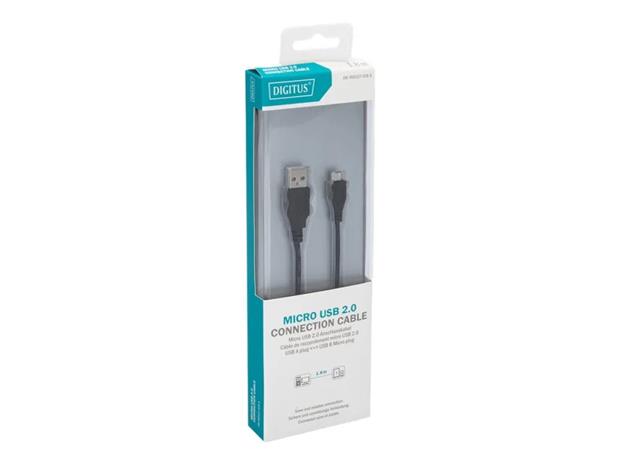 DIGITUS - USB cable - USB to Micro-USB Type B - 1.8 m