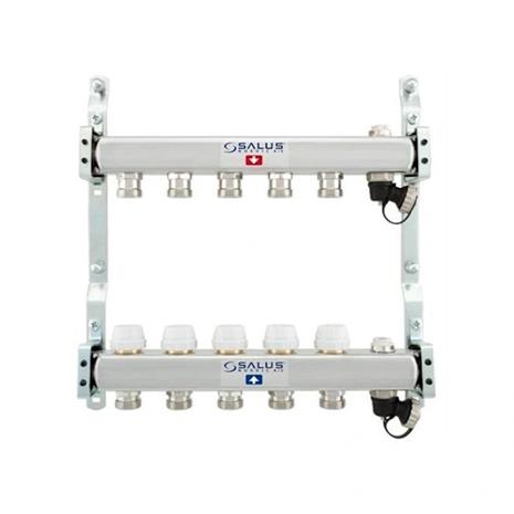 Salus underfloor heating manifold 3 slings with flowmeter